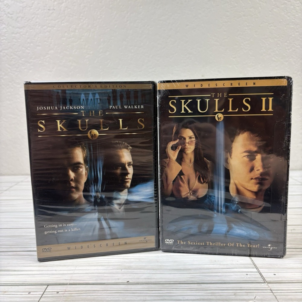 The Skulls DVD New Sealed  1 &2‎